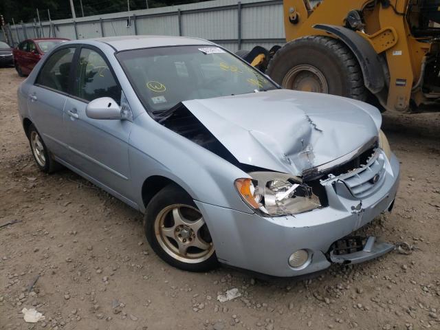 KIA SPECTRA LX 2005 with VIN KNAFE122555180146 - Photo from auction