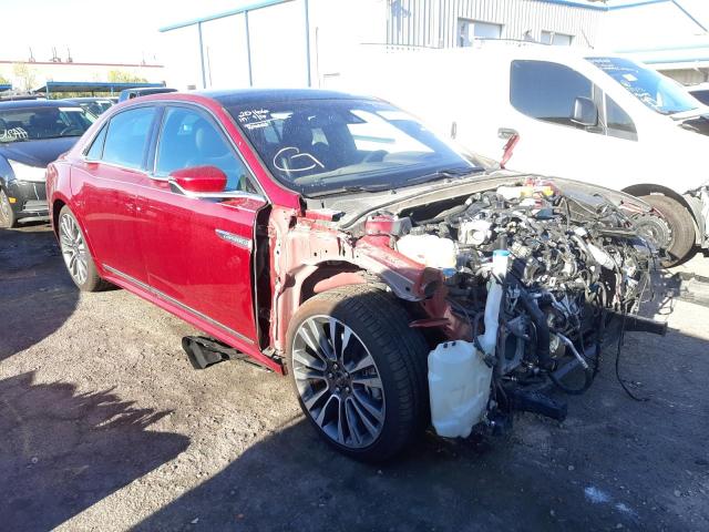 LINCOLN CONTINENTA 2018 with VIN 1LN6L9NC6J5601860 - Photo from auction