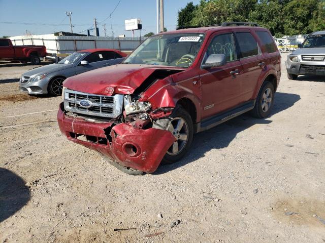 Photo 2 from auction – 2008 FORD ESCAPE XLT with VIN 1FMCU031X8KB41157