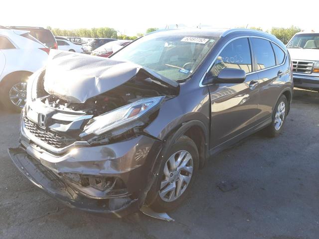 Photo 2 from auction – 2015 HONDA CR-V EXL with VIN 2HKRM3H73FH557138