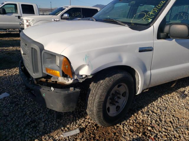 Photo 9 from auction – 2005 FORD F250 SUPER with VIN 1FTSW20555EC41254