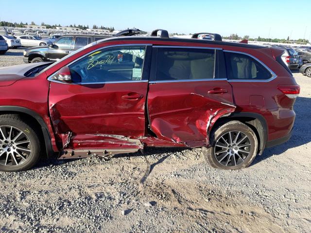 Photo 9 from auction – 2017 TOYOTA HIGHLANDER with VIN 5TDJZRFH6HS446075