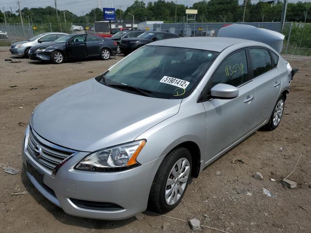 Photo 2 from auction – 2014 NISSAN SENTRA S with VIN 3N1AB7AP0EY275550