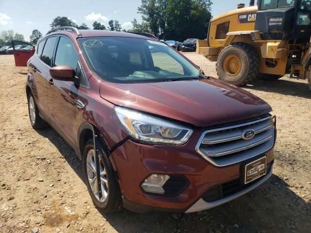 FORD ESCAPE SEL 2018 with VIN 1FMCU0HD2JUA62532 - Photo from auction