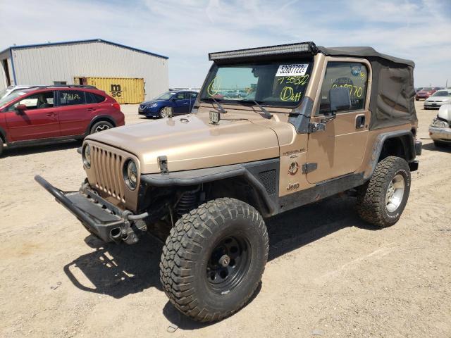 Photo 2 from auction – 2000 JEEP WRANGLER / with VIN 1J4FA59S5YP735322
