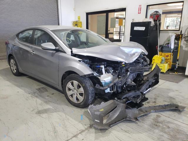 HYUNDAI ELANTRA SE 2016 with VIN 5NPDH4AE2GH743395 - Photo from auction