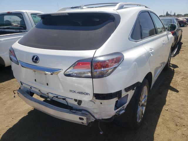 Photo 4 from auction – 2013 LEXUS RX 450 with VIN JTJBC1BA5D2064327