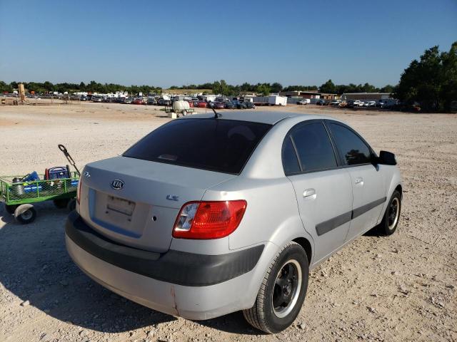 Photo 4 from auction – 2007 KIA RIO BASE with VIN KNADE123276280637