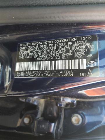 Photo 10 from auction – 2013 TOYOTA SCION XD with VIN JTKKUPB47D1031857