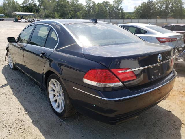 Photo 3 from auction – 2006 BMW 750 LI with VIN WBAHN83536DT61828