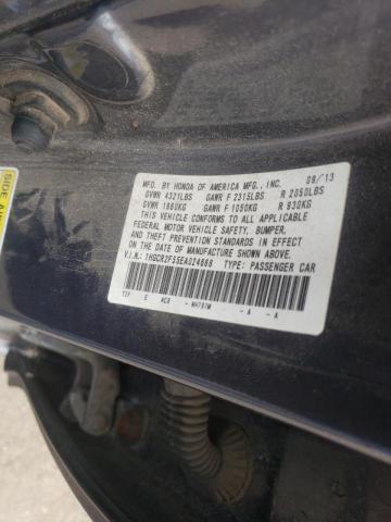Photo 10 from auction – 2014 HONDA ACCORD SPO with VIN 1HGCR2F55EA024668