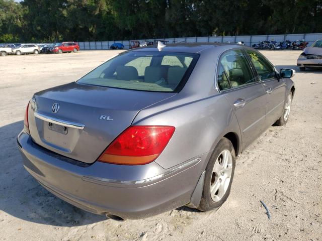 Photo 4 from auction – 2005 ACURA RL with VIN JH4KB16555C018798