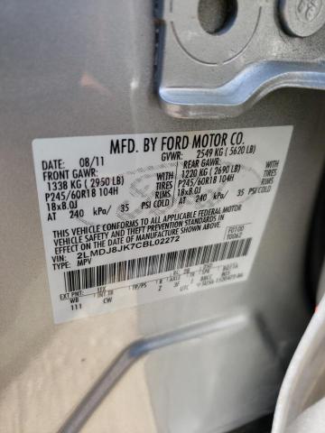 Photo 10 from auction – 2012 LINCOLN MKX with VIN 2LMDJ8JK7CBL02272