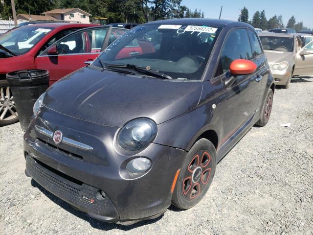 Foto 2 de la subasta – 2014 FIAT 500 ELECTR con VIN 3C3CFFGE6ET225506