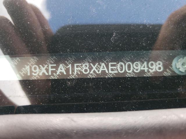 Photo 10 from auction – 2010 HONDA CIVIC EX with VIN 19XFA1F8XAE009498