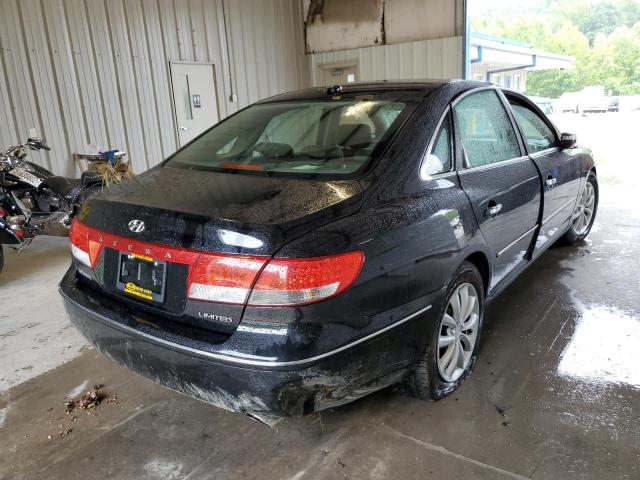 Photo 4 from auction – 2008 HYUNDAI AZERA SE with VIN KMHFC46F98A264307