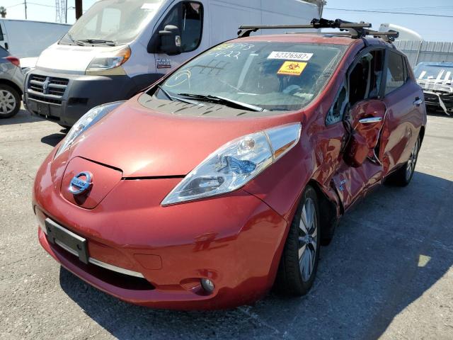 Photo 2 from auction – 2013 NISSAN LEAF S with VIN 1N4AZ0CP4DC412743