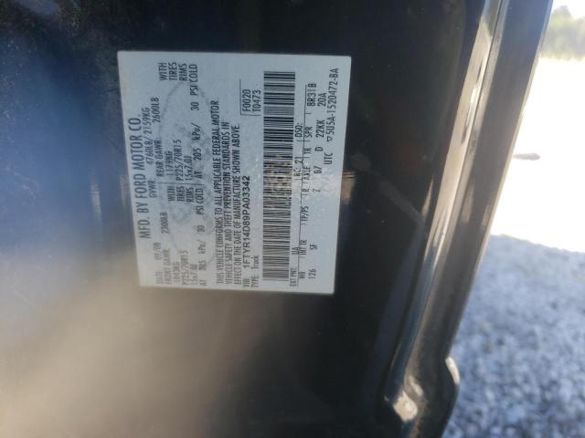 Photo 10 from auction – 2009 FORD RANGER SUP with VIN 1FTYR14D89PA03342