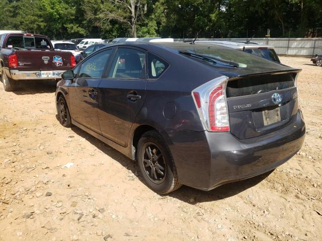 Photo 3 from auction – 2012 TOYOTA PRIUS with VIN JTDKN3DU9C1544231