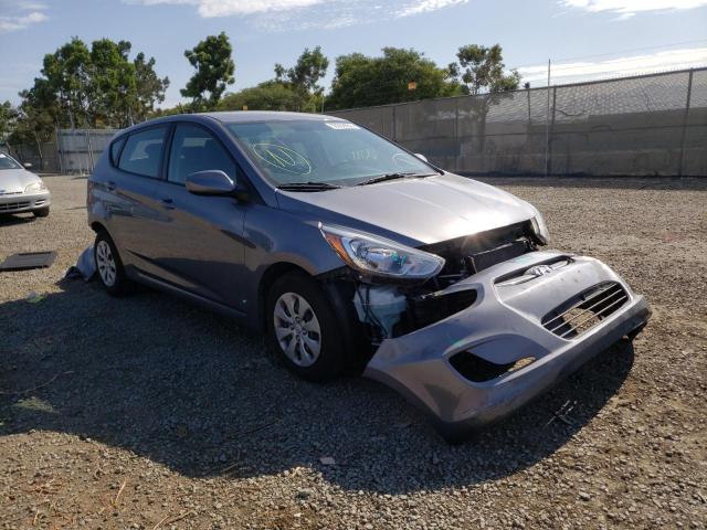 HYUNDAI ACCENT SE 2017 with VIN KMHCT5AE4HU342501 - Photo from auction