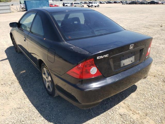 Photo 3 from auction – 2004 HONDA CIVIC EX with VIN 1HGEM22074L050158