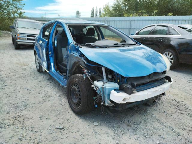 TOYOTA PRIUS C 2012 with VIN JTDKDTB35C1501731 - Photo from auction