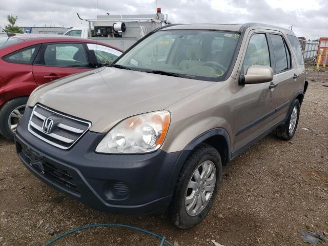 Photo 2 from auction – 2005 HONDA CR-V EX with VIN JHLRD78885C043444