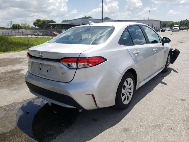 Photo 4 from auction – 2022 TOYOTA COROLLA LE with VIN 5YFEPMAE5NP289859