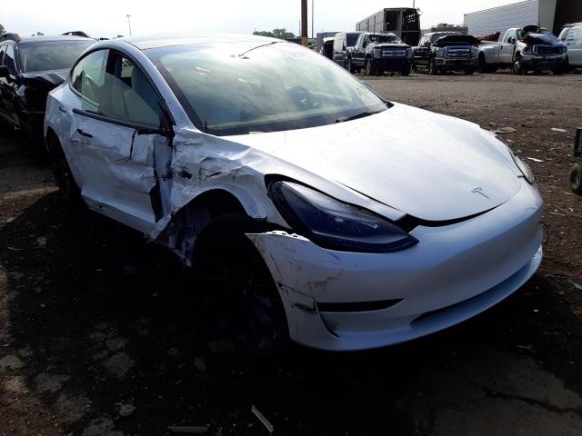 TESLA MODEL 3 2022 with VIN 5YJ3E1EC8NF274028 - Photo from auction