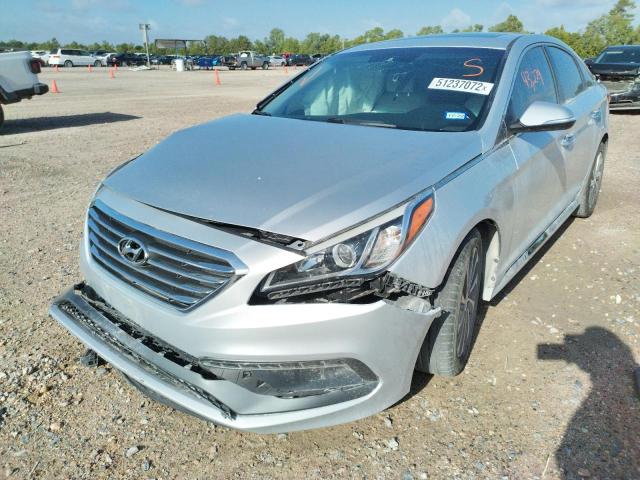 Photo 2 from auction – 2016 HYUNDAI SONATA SPO with VIN 5NPE34AF3GH400557