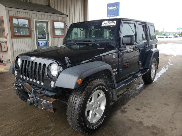Photo 2 from auction – 2014 JEEP WRANGLER U with VIN 1C4BJWDG0EL208370