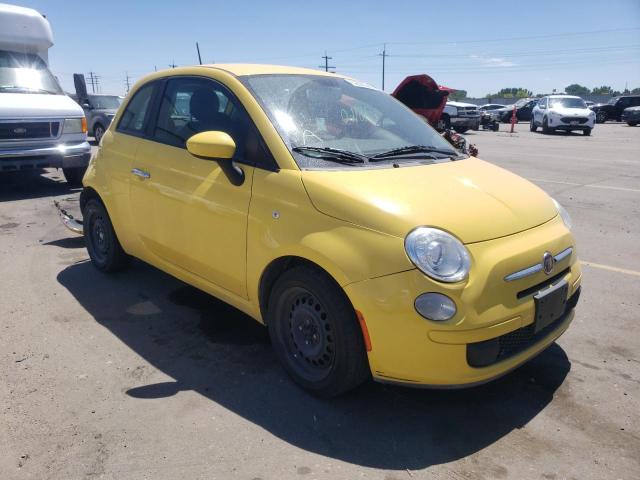 FIAT 500 2012 with VIN 3C3CFFAR6CT291398 - Photo from auction
