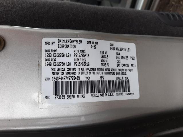 Photo 10 from auction – 2000 DODGE GRAND CARA with VIN 1B4GP44R7YB795409