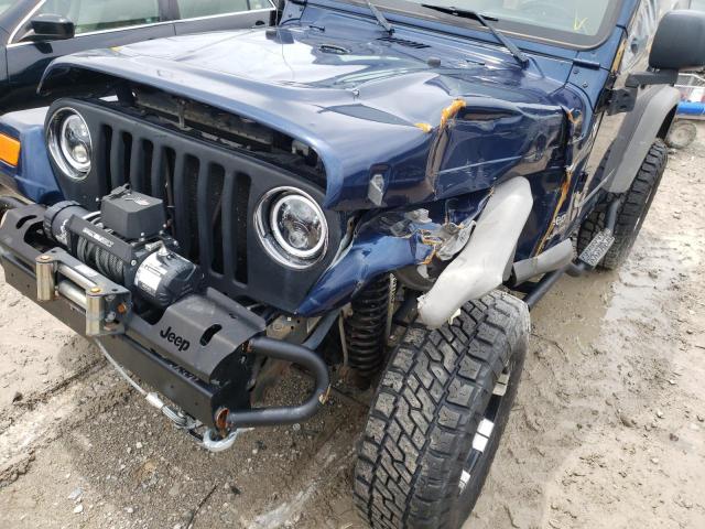 Photo 9 from auction – 2005 JEEP WRANGLER X with VIN 1J4FA39S85P371185