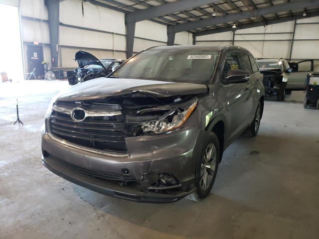 Photo 2 from auction – 2015 TOYOTA HIGHLANDER with VIN 5TDJKRFH9FS181766