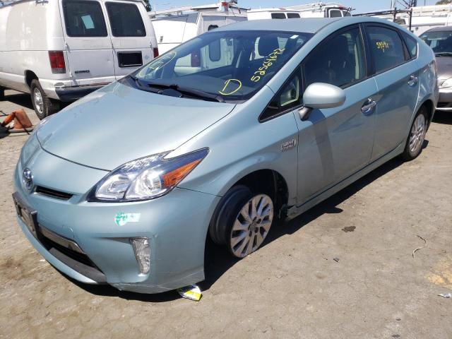 Photo 9 from auction – 2014 TOYOTA PRIUS PLUG with VIN JTDKN3DP0E3058831
