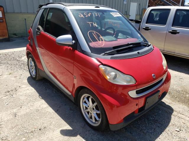 SMART FORTWO PAS 2009 with VIN WMEEK31X99K258131 - Photo from auction