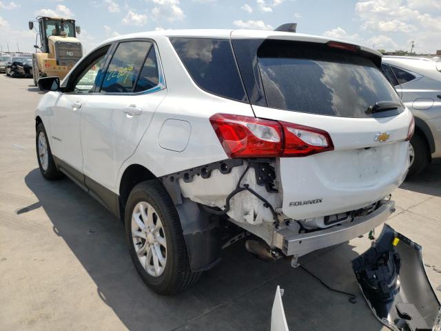 Photo 3 from auction – 2020 CHEVROLET EQUINOX LT with VIN 3GNAXKEV6LS549917