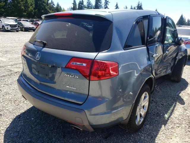 Photo 4 from auction – 2008 ACURA MDX TECHNO with VIN 2HNYD28358H515207