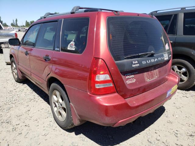 Photo 3 from auction – 2003 SUBARU FORESTER 2 with VIN JF1SG65633H726726