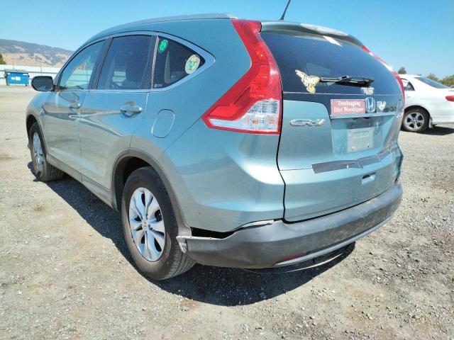 Photo 3 from auction – 2012 HONDA CR-V EXL with VIN 2HKRM4H75CH633489