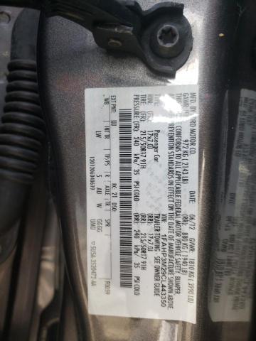 Photo 10 from auction – 2012 FORD FOCUS SEL with VIN 1FAHP3M29CL443350