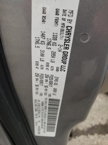 Photo 10 from auction – 2014 CHRYSLER TOWN & COU with VIN 2C4RC1CG1ER273412