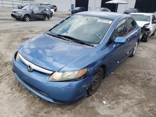 Photo 2 from auction – 2008 HONDA CIVIC LX with VIN 1HGFA16588L031864