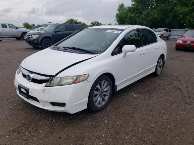 Photo 2 from auction – 2010 HONDA CIVIC EXL with VIN 2HGFA1F0XAH002048