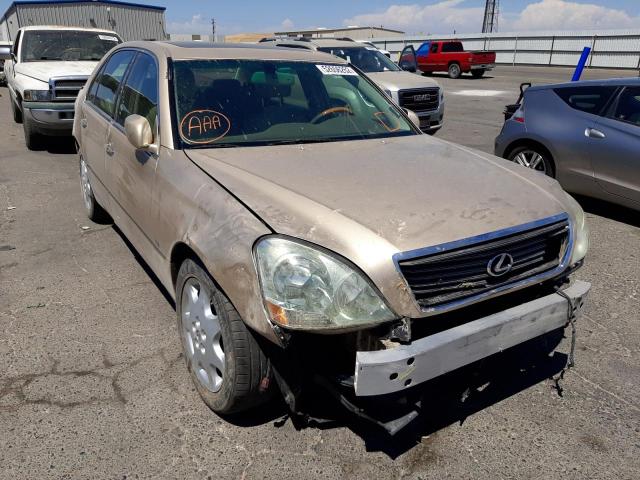 LEXUS LS 430 2003 with VIN JTHBN30F630115575 - Photo from auction