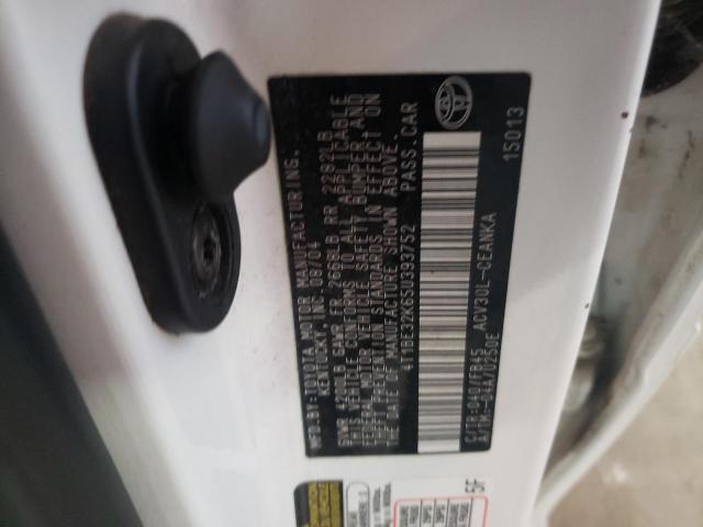 Photo 10 from auction – 2005 TOYOTA CAMRY LE with VIN 4T1BE32K65U393752