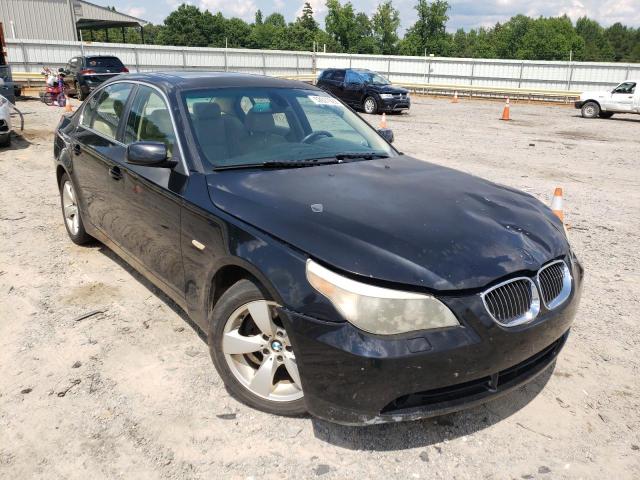 BMW 525 I 2007 with VIN WBANE53587CW67920 - Photo from auction