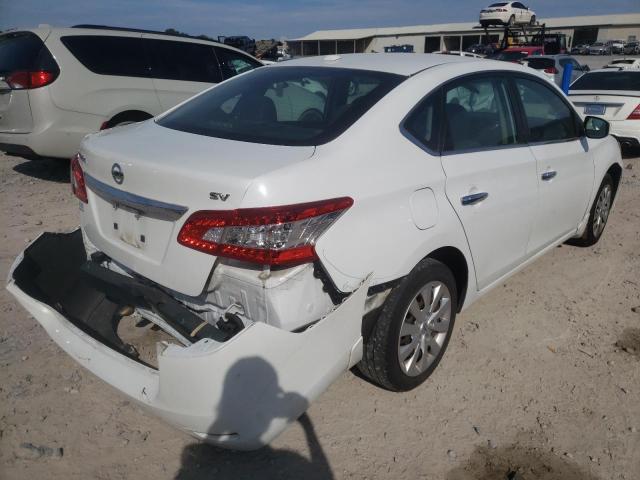 Photo 4 from auction – 2015 NISSAN SENTRA S with VIN 3N1AB7AP3FY335029