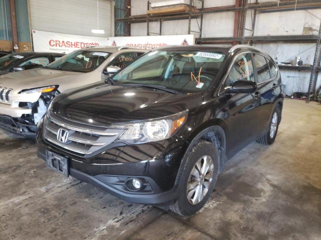 Photo 2 from auction – 2013 HONDA CR-V EXL with VIN 2HKRM4H74DH618080